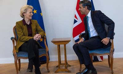 What stage are Brexit negotiations at between Rishi Sunak and the EU?