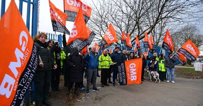 NHS ambulance workers stage huge walk out over pay