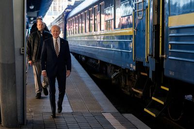 How Biden's surprise trip to Kyiv was kept secret - but not from Russia