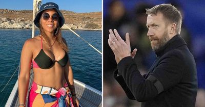 Thiago Silva's wife makes her feelings on Graham Potter perfectly clear on Twitter