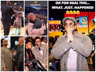 Ranveer Singh has his fan-moment with Basketball legend LeBron James, enjoys front-row action with Vin Diesel, Janelle Monae and others