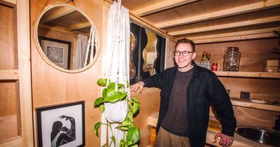 'I moved into a skip because of crazy rent prices and I'm now a tourist attraction'