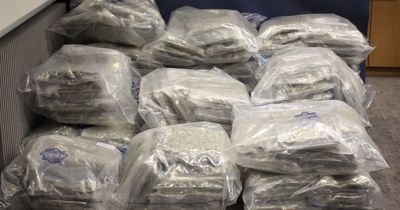 Drugs worth €2.4 million seized as two arrested in massive Dublin raid