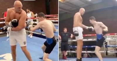 Tyson Fury challenges sparring partner to break his rib during session