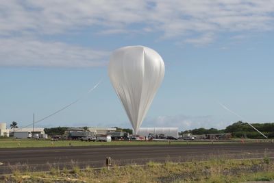 Researchers watch and worry as balloons are blasted from the sky
