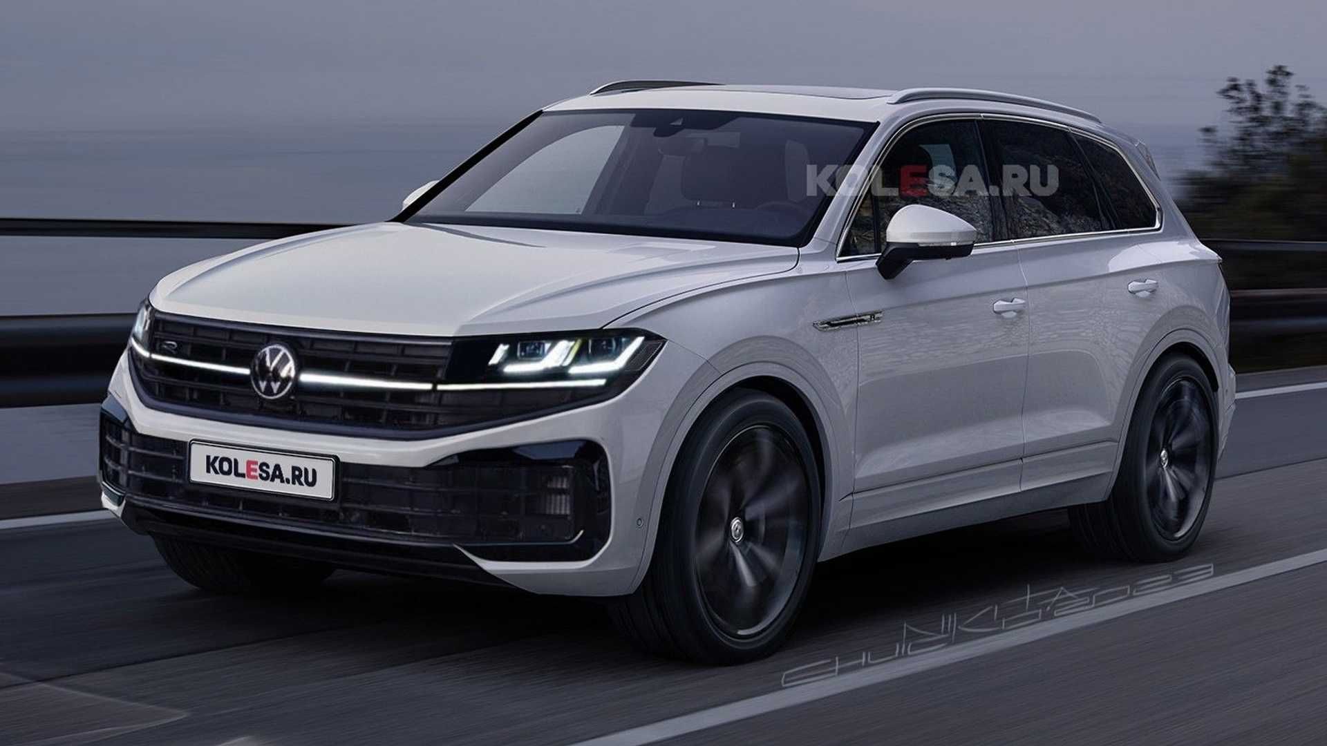 VW Touareg Getting Ready For Its Facelift With Updated Tech And Styling  Tweaks