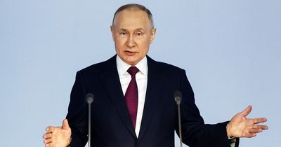 Vladimir Putin hit by blackout as major TV stations hacked during speech to nation