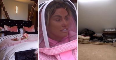 Katie Price's Mucky Mansion transformation revealed as she clears dingy and dirty rooms