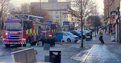 Cambuslang street 'blanketed in smoke' as fire crews race to the scene