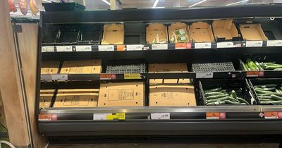 Asda and Morrisons ration fruit and vegetables as shoppers complain of empty shelves