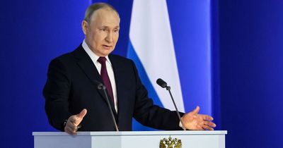 7 key moments in Vladimir Putin's speech - from nuclear threat to gender-neutral god