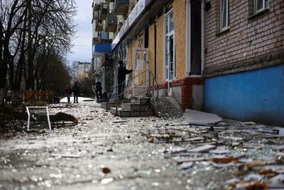 Six killed in Russian rocket attack as Putin delivers speech, Ukraine says