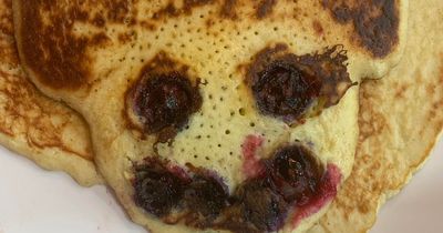 People left in fits of laughter by dad's 'haunting' attempt at Mickey Mouse pancake