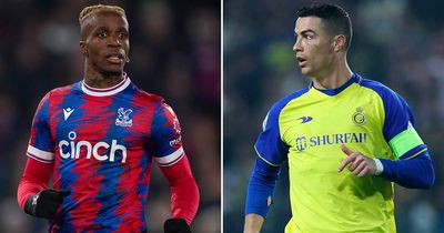Wilfried Zaha open to Cristiano Ronaldo transfer 'offer' as Crystal Palace face worst fear