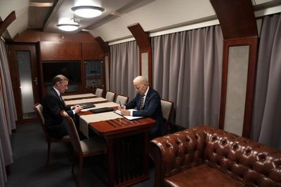 Plane, motorcade, train: How Joe Biden got to Kyiv in secret