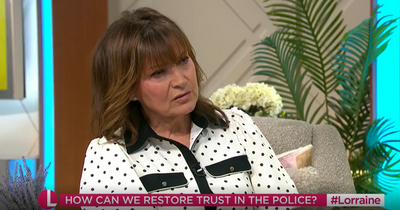 Lorraine Kelly slams police presence on streets and 'astonished' at lack of trust in force