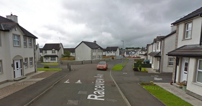 Man dressed in black 'attacks front door with golf club' before threatening occupants in Co Antrim