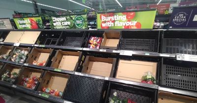 Edinburgh Asda limits vegetable sales as supermarkets face fresh produce shortage
