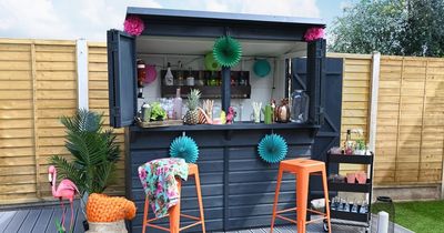 The Range garden tiki bar giving shoppers 'summer vibes'