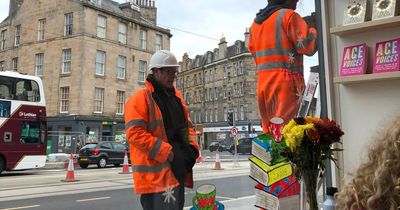 Angry Edinburgh shop owner says workmen appeared outside his shop with no warning