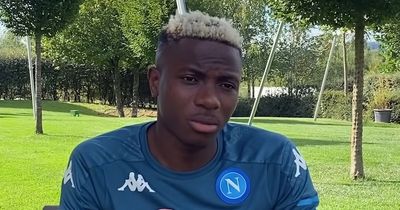 Victor Osimhen puts ball in Napoli's court amid Man Utd transfer interest