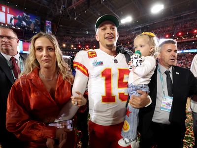 Patrick and Brittany Mahomes gift daughter Sterling a Chanel purse for her second birthday
