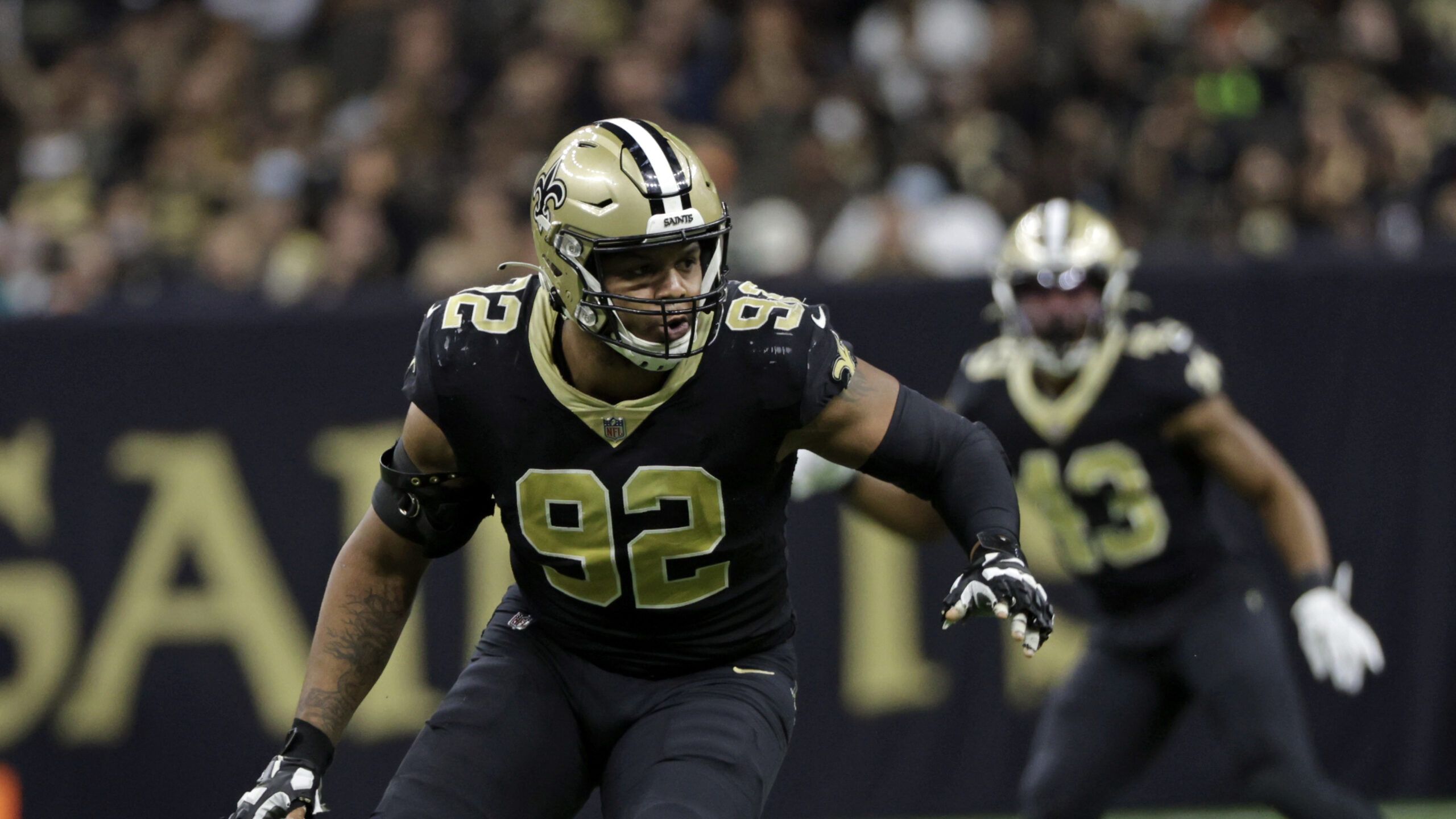 Do the Saints have any franchise tag candidates in…