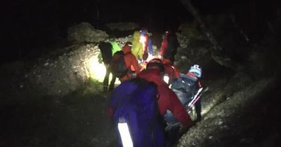 Hiker stretchered from Glencoe's Hidden Valley as rescue teams scrambled after slip while climbing Munro