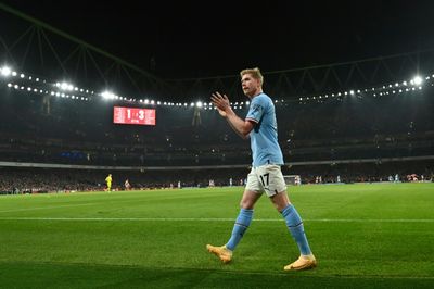 City's De Bruyne, Laporte and Stones to miss Leipzig last 16 first leg