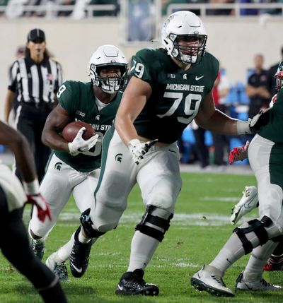 Michigan State football OL Jarrett Horst gets picked No. 1 in USFL draft