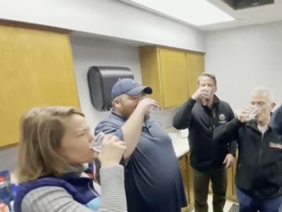 Ohio officials post video drinking East Palestine water in effort to reassure residents