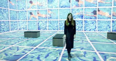 Deep dive into British master artist David Hockney's stunning immersive exhibit