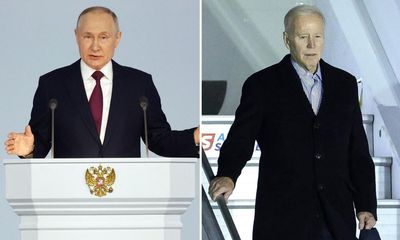 Biden and Putin both implicitly tie their futures to the outcome in Ukraine