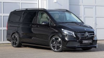 Mercedes V-Class Gets Subtle Body Kit, Lowered Suspension From Vansports
