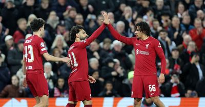 Mohamed Salah becomes Liverpool's all-time leading goalscorer in Europe after overtaking Steven Gerrard