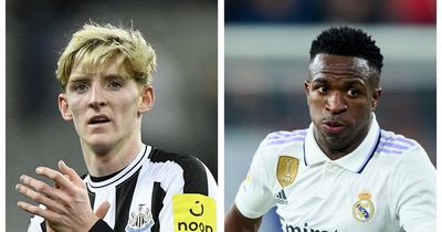 Rafa Benitez makes Anthony Gordon and Vinicius Junior comparison Newcastle supporters will love