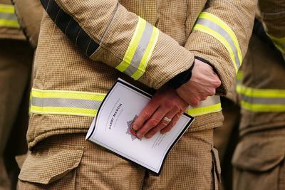 Fallen firefighter giving ‘maximum service’, says strikes law opponent