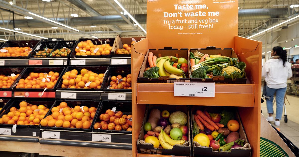Sainsbury's to sell surplus boxes of fruit and veg for…