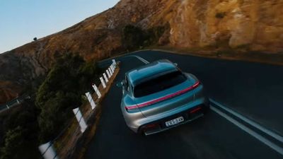 Watch Porsche Taycan Cross Turismo Tame Tasmania With Mark Webber