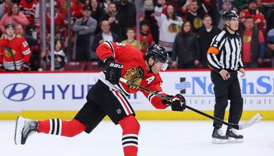 Blackhawks edge Golden Knights in shootout after Patrick Kane’s apparent winner ruled too late