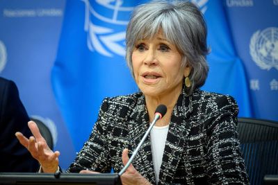 Jane Fonda campaigns to save 'our brethren in the ocean'