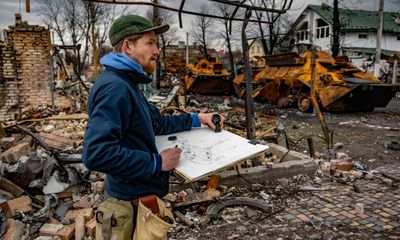 ‘You have to be trusted to be there’: George Butler on sketching devastation