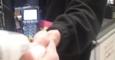 Mum films angry tug-of-war with Wilko worker who refused to let her buy anything
