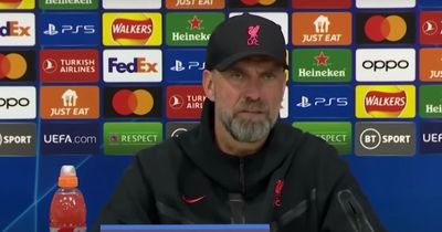 Jurgen Klopp frustration boils over as he snaps at reporter with "not my problem" remark