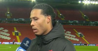 Virgil van Dijk reveals Liverpool dressing room reaction to Real Madrid thrashing