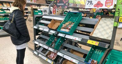 Tesco, Morrisons, Aldi and Asda issue statements on rationing as shelves lie empty