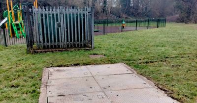 Playground and rugby field smell like 'blocked toilet' as they keep getting flooded with raw sewage