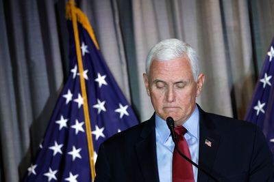 Mike Pence can run, but he can't hide