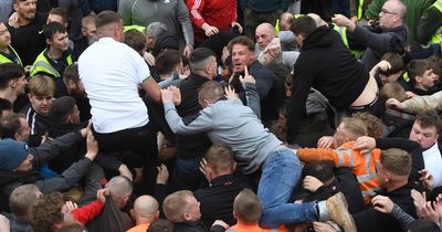 Atherstone ball game descends into brutal violence caught on video