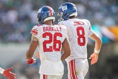 Report: Giants prioritizing Daniel Jones over Saquon Barkley